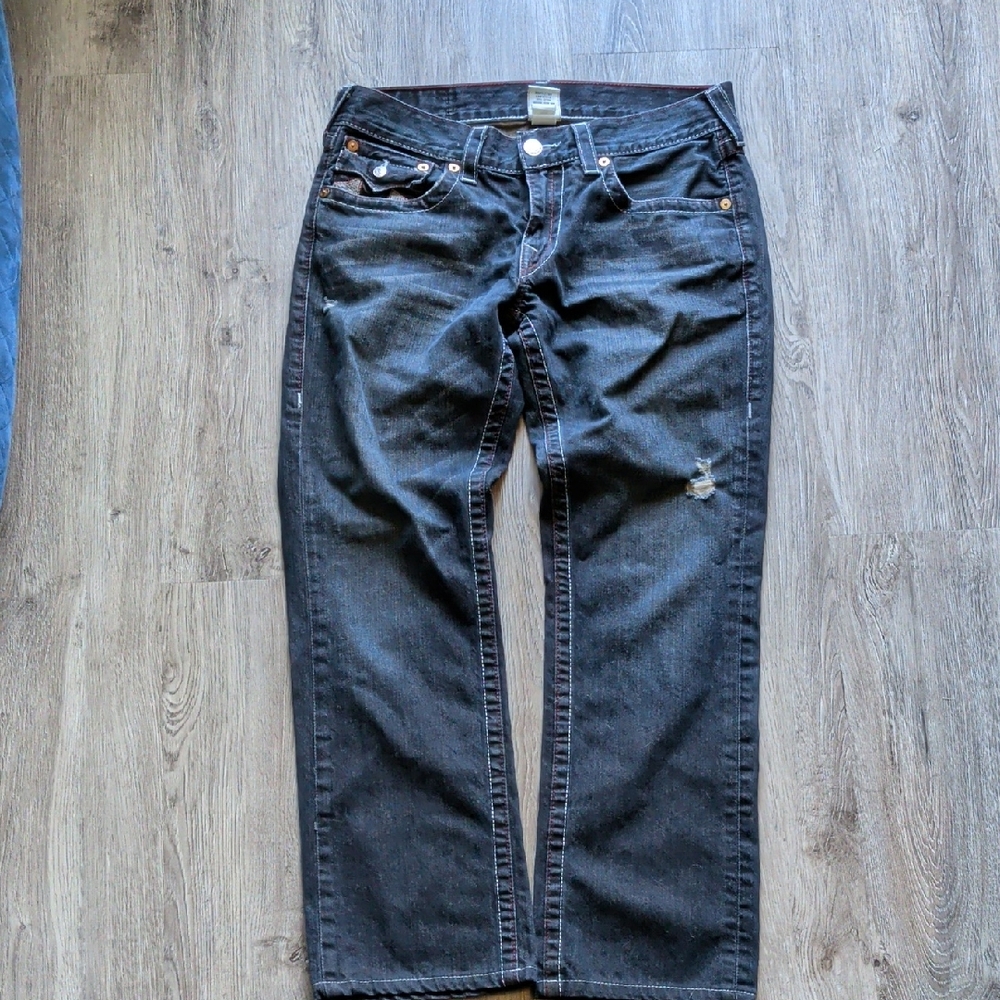 True Religion Dark Blue Denim Jeans
